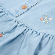 LITTLE DUTCH. Dress short sleeves Denim