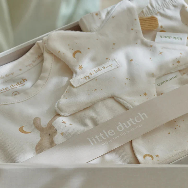 LITTLE DUTCH. Gift clothing set - Newborn Naturals