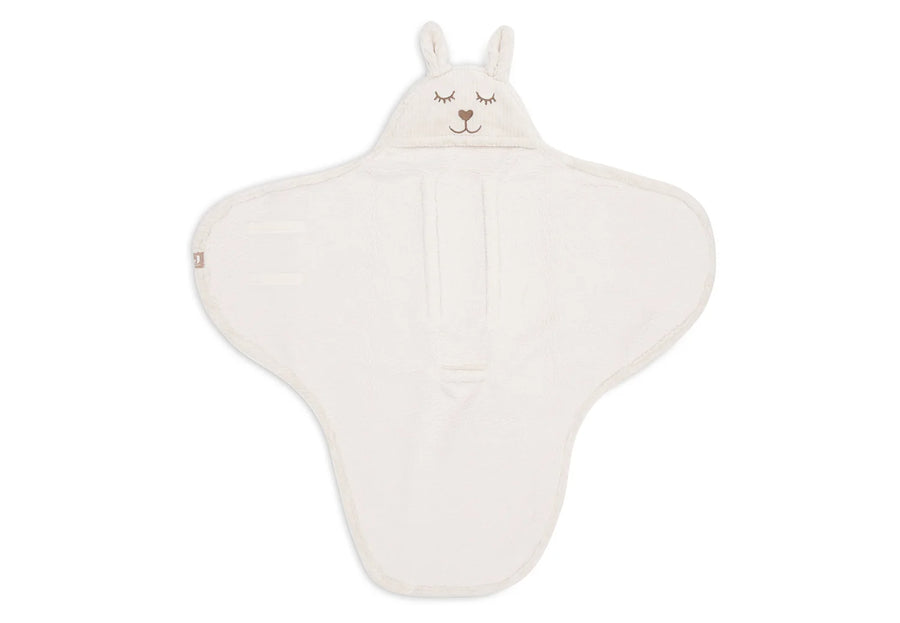Wrap Blanket Bunny Cloudy Rib  Oatmeal - JOLLEIN