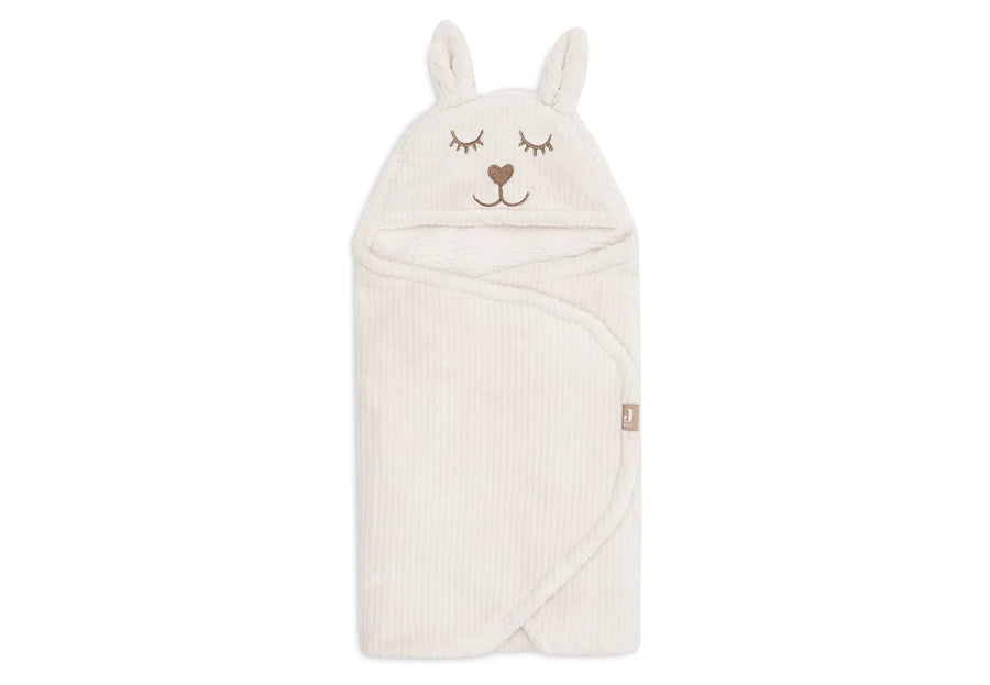 Wrap Blanket Bunny Cloudy Rib  Oatmeal - JOLLEIN