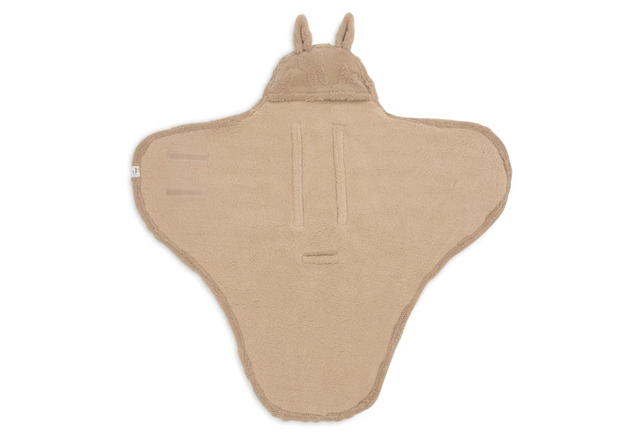 Wrap Blanket Miffy Jacquard Teddy  Biscuit - JOLLEIN