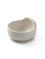 BabyOno Silicone suction bowl BEIGE