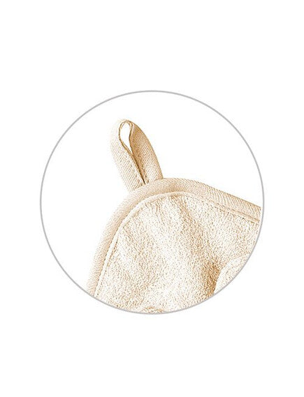 Bamboo Hooded Towel 100x100cm Beige