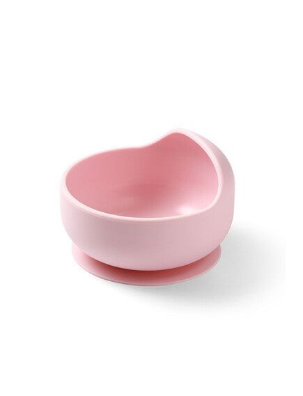 BabyOno Silicone suction bowl PINK