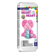 microMAGS Heart to Heart Travel Set 26 Τεμάχια - MAGNA-TILES
