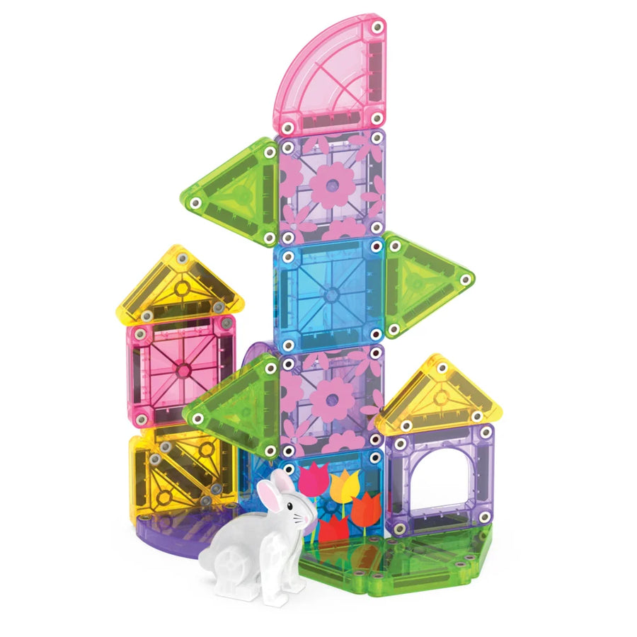 microMAGS Spring Garden Travel Set 24 Τεμάχια - MAGNA-TILES