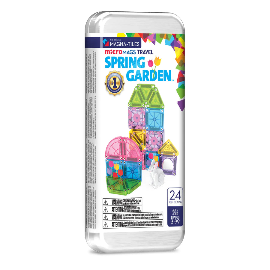 microMAGS Spring Garden Travel Set 24 Τεμάχια - MAGNA-TILES