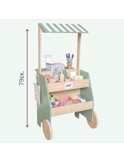 Wooden Market Stand Jabadabado