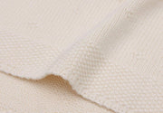 Blanket Cradle 75x100cm Cosy Knit  Ivory - JOLLEIN