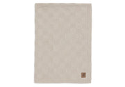 Blanket Cradle 75x100cm Box Knit  Warm Sand - JOLLEIN