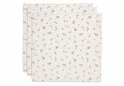 Cloth Muslin 70x70cm Riverside (3pack)-JOLLEIN