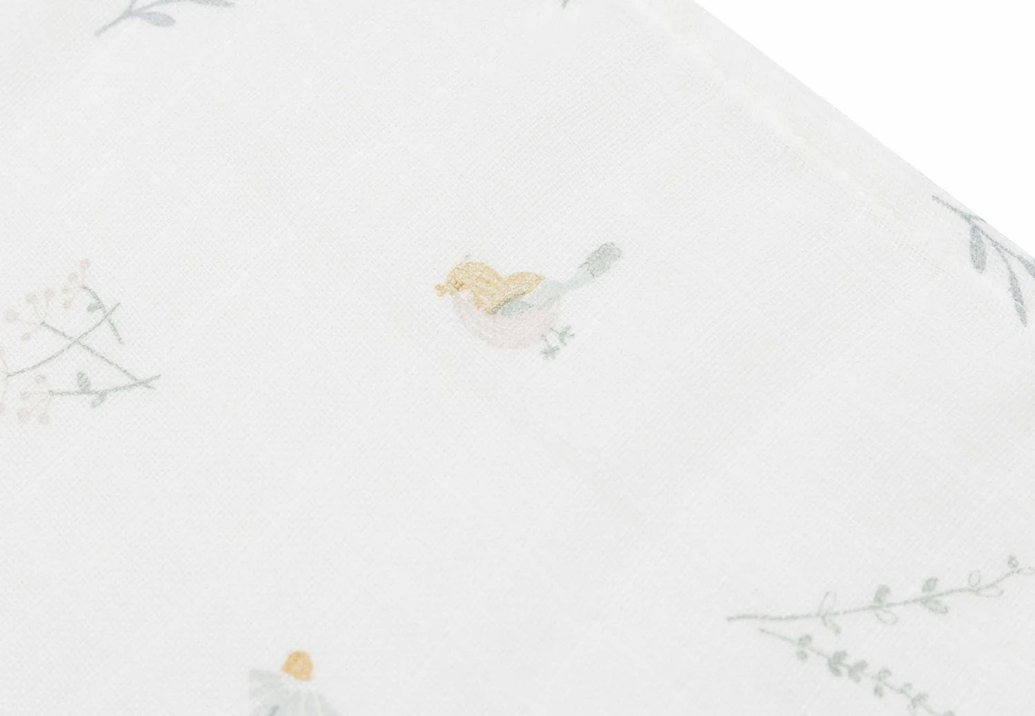 Cloth Muslin 70x70cm Lovely Birds  (3pack)-JOLLEIN