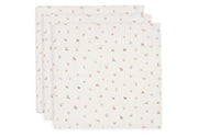 Cloth Muslin 70x70cm Animal Friends  (3pack)-JOLLEIN