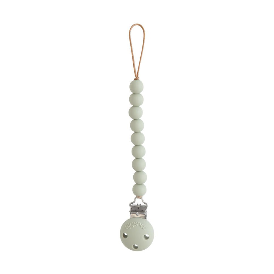 Silicone Pacifier Clip Hera Sage – Mushie