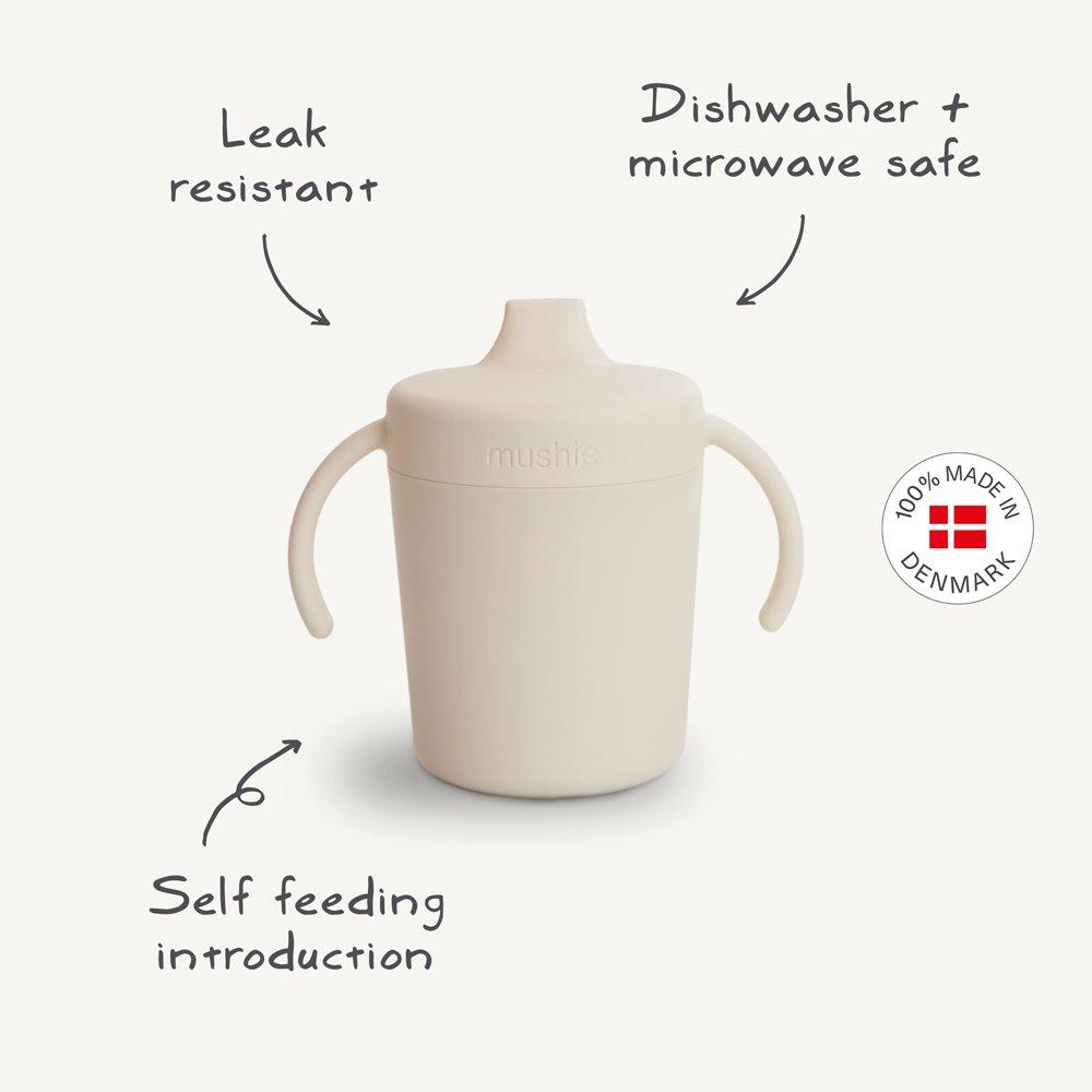Trainer Sippy Cup Ivory – Mushie