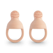 Silicone Fresh Food Feeder Blush – Mushie