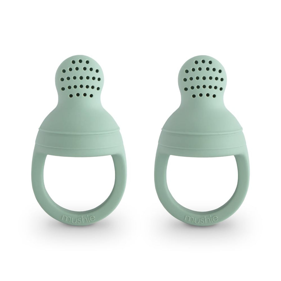 Silicone Fresh Food Feeder Cambridge Blue – Mushie