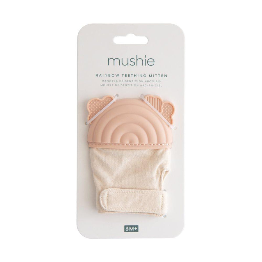 Rainbow Teething Mitten