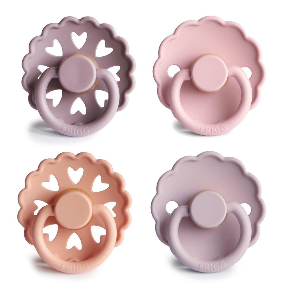 FRIGG Natural Rubber Pacifier 4-Sunset Bliss 6-18M