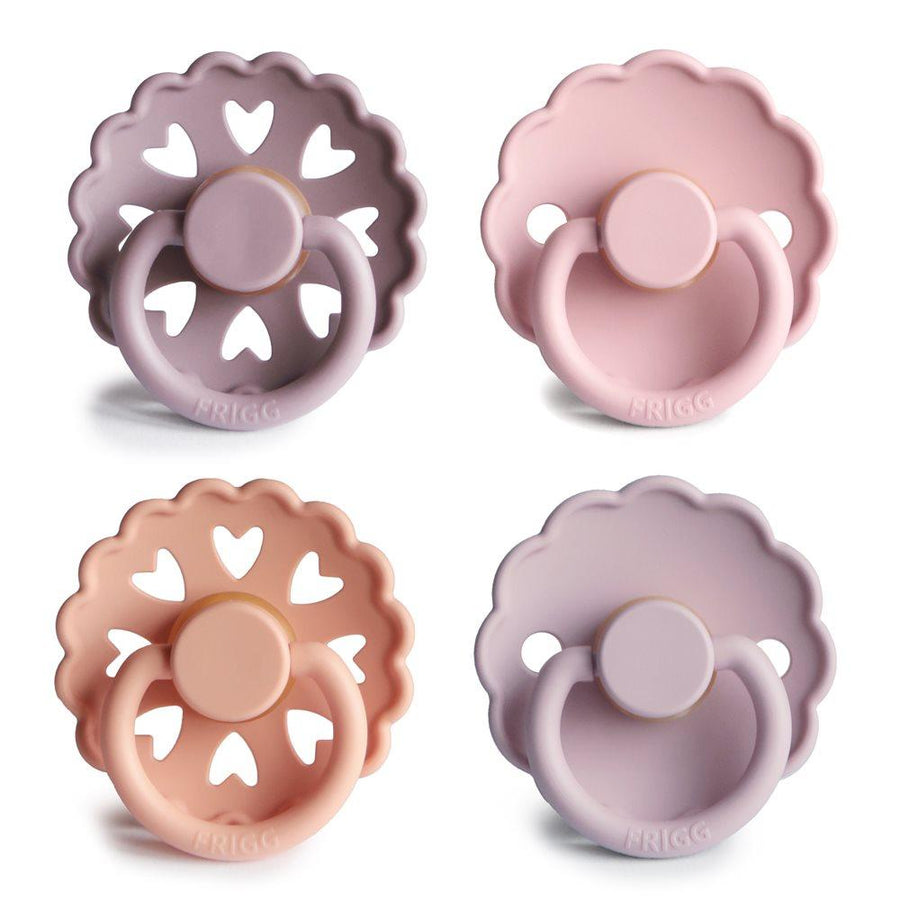 FRIGG Natural Rubber Pacifier 4-Sunset Bliss 6-18M
