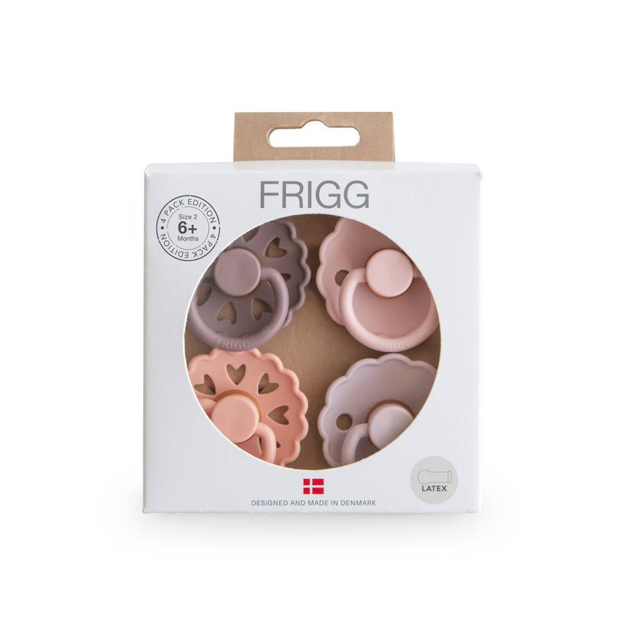 FRIGG Natural Rubber Pacifier 4-Sunset Bliss 6-18M