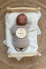 Wooden Milestone Cards