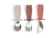 Cutlery set Silicone Blush Shades-JOLLEIN