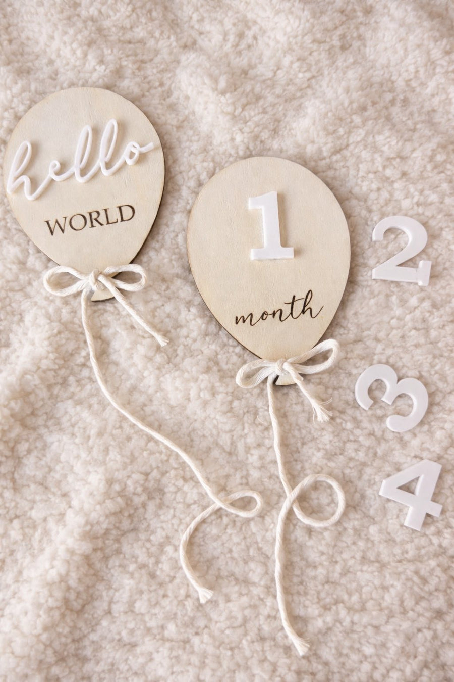 Balloon Milestone Cards