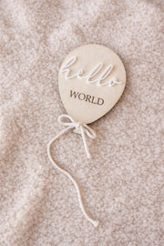 Balloon Milestone Cards