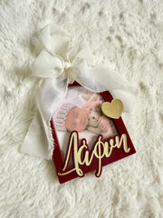 Xmas Photo Frame Ornament with Name