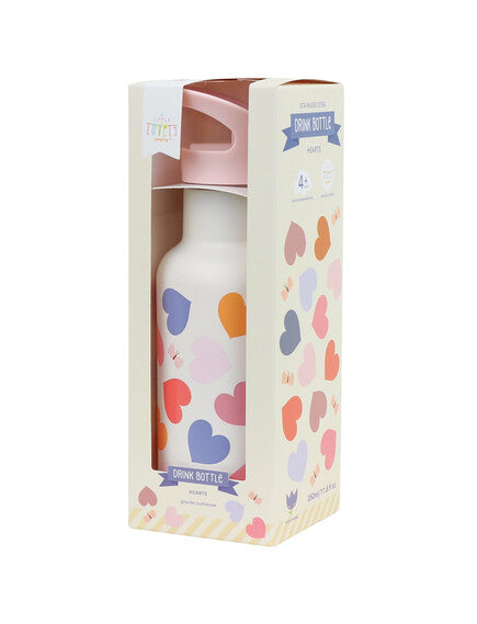 Stainless steel Bottle 500ml - Hearts