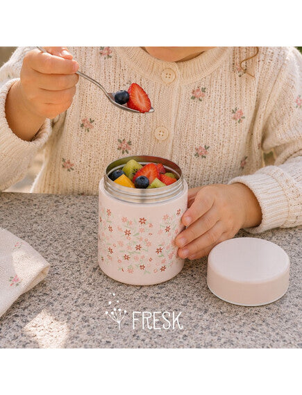 FRESK Food Jar 300ml-Garden flowers