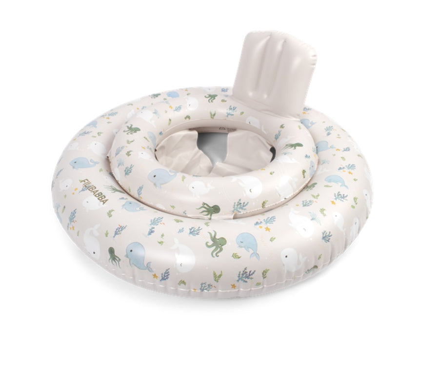 Filibabba Swim Baby Ring Christian’s Whale Tales