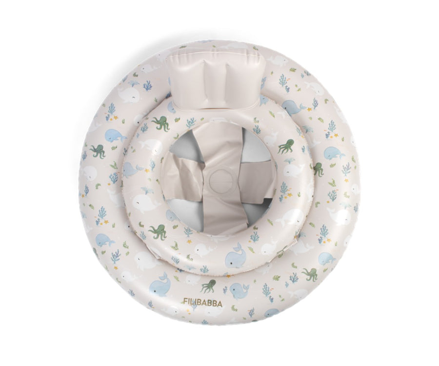 Filibabba Swim Baby Ring Christian’s Whale Tales