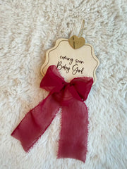 Baby Coming Soon Ornament