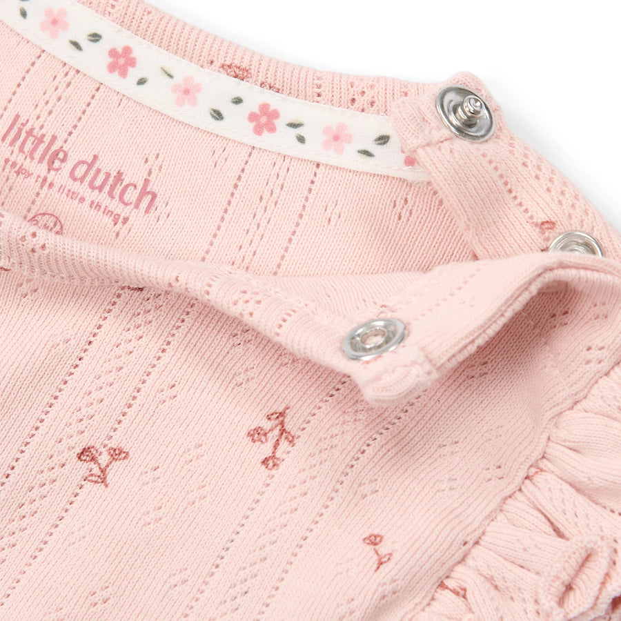 LITTLE DUTCH. Sleeveless bodysuit Fairy Flowers