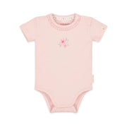 LITTLE DUTCH. Short sleeve bodysuit pink Blossom
