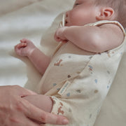 LITTLE DUTCH. Sleeveless bodysuit sand Sand Melee
