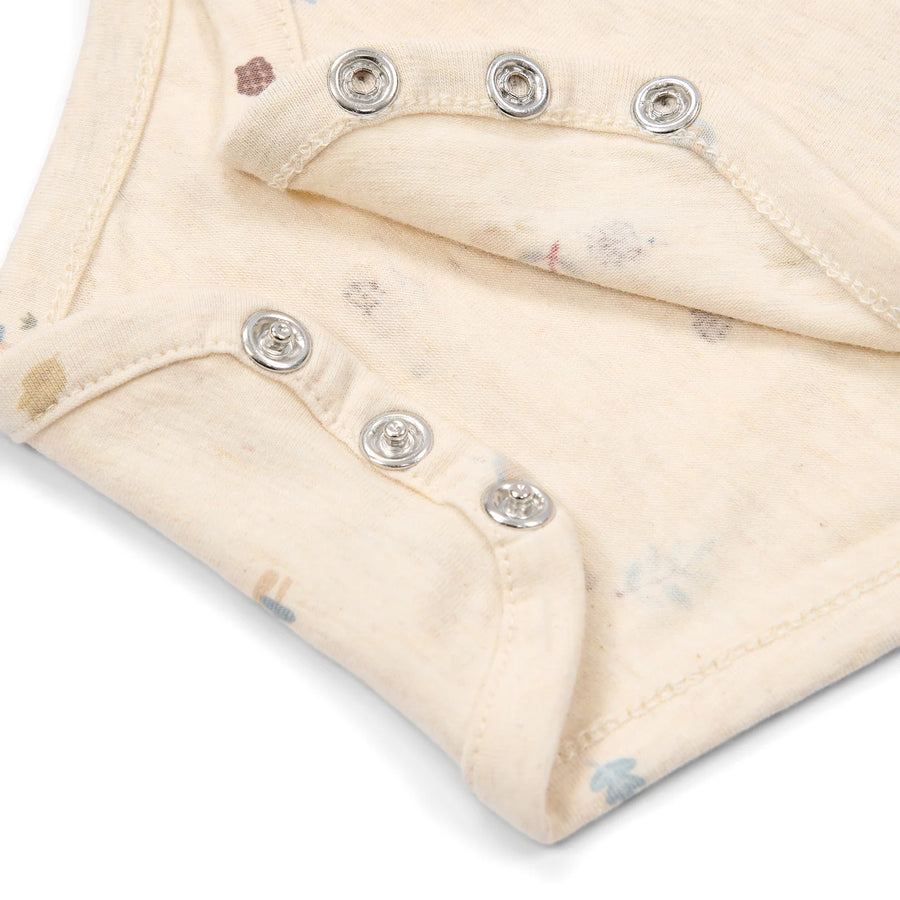 LITTLE DUTCH. Sleeveless bodysuit sand Sand Melee