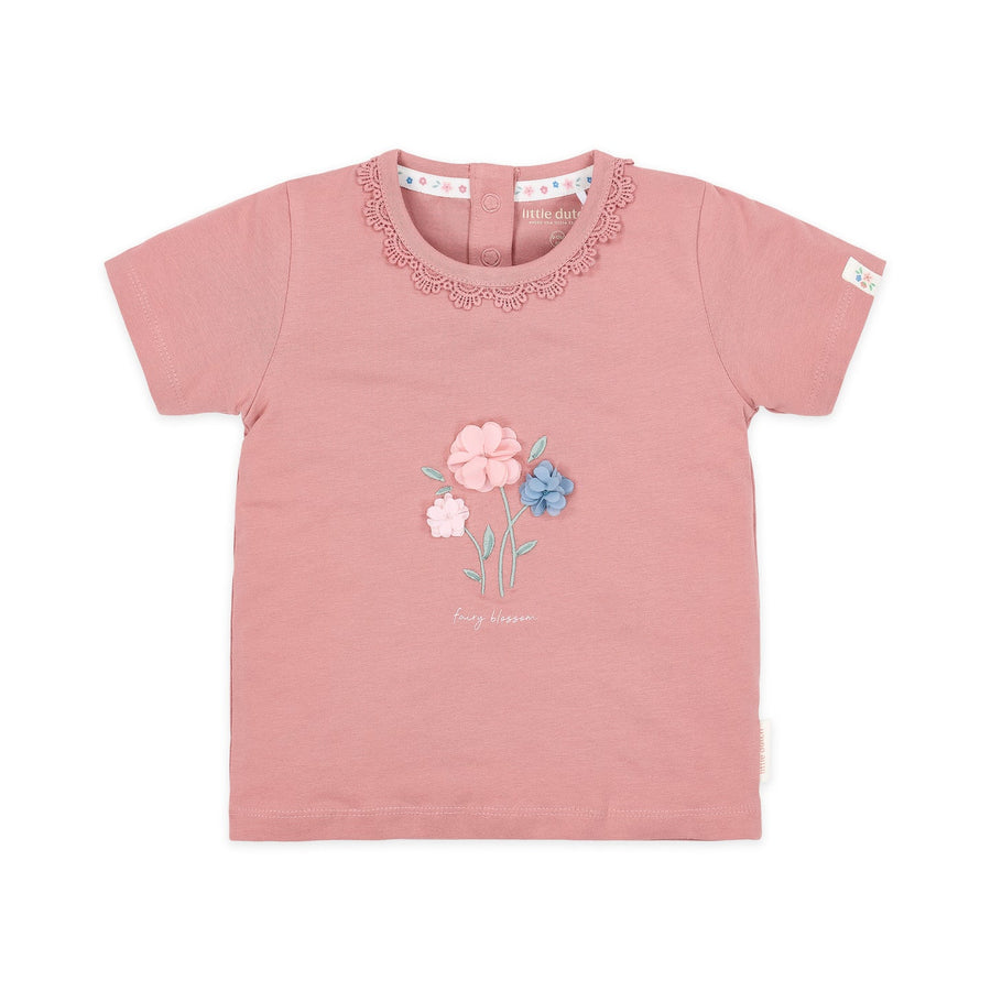 LITTLE DUTCH. T-shirt short sleeves Pink Blush