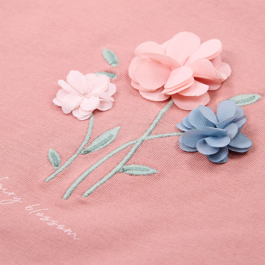 LITTLE DUTCH. T-shirt short sleeves Pink Blush