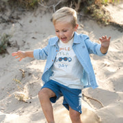 LITTLE DUTCH. T-shirt short sleeves Creme