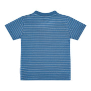 LITTLE DUTCH. T-shirt short sleeves Indigo stripe