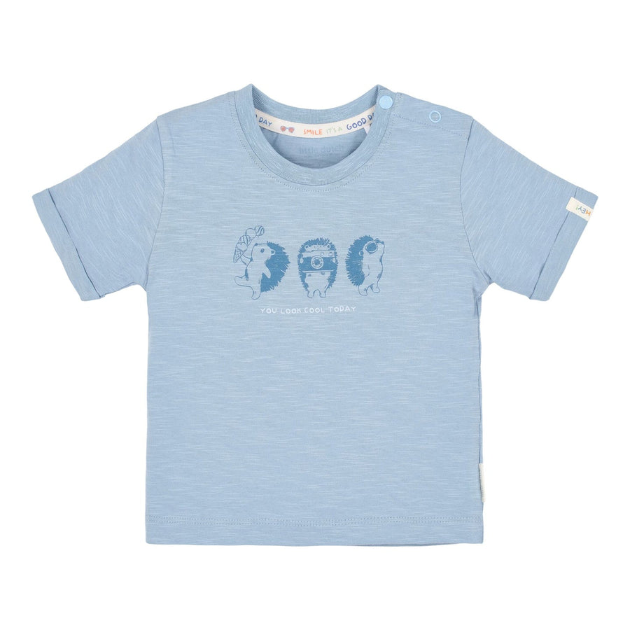 LITTLE DUTCH. T-shirt short sleeves Steel Blue