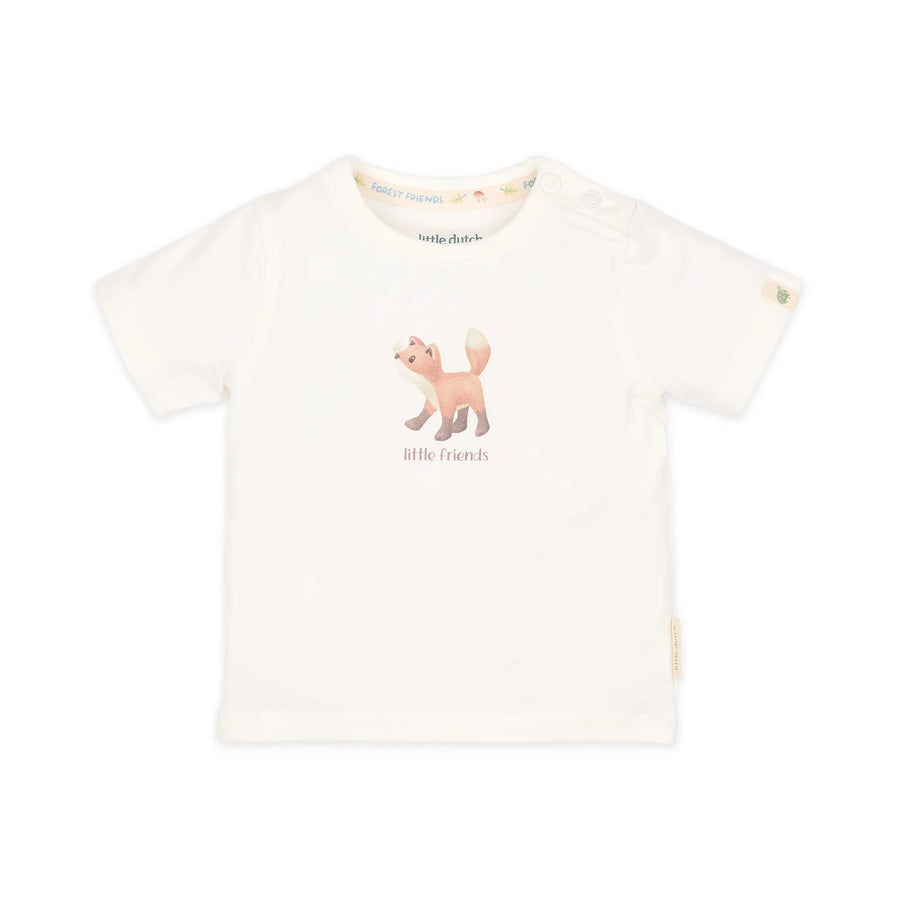 LITTLE DUTCH. Short sleeve T-shirt white Snow White