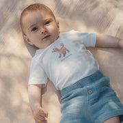 LITTLE DUTCH. Short sleeve T-shirt white Snow White