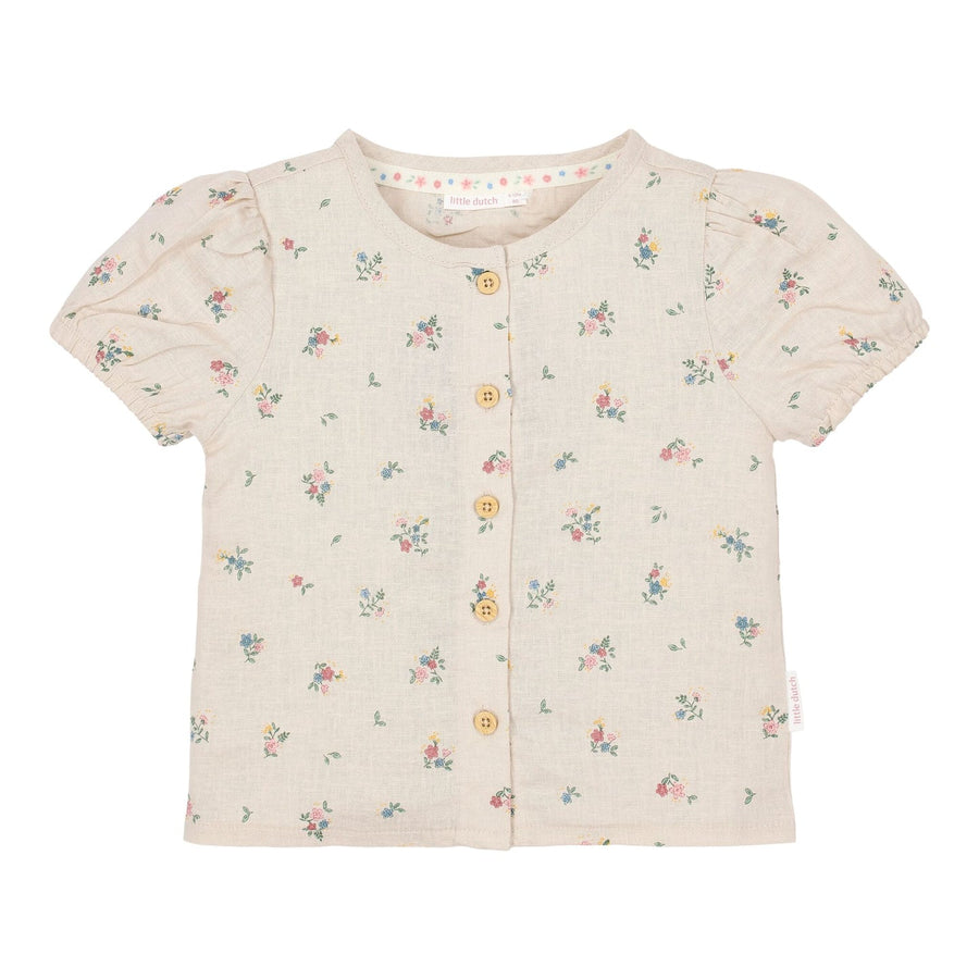 LITTLE DUTCH. Blouse short sleeves Fairy Bloom