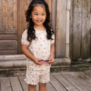LITTLE DUTCH. Blouse short sleeves Fairy Bloom