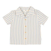 LITTLE DUTCH. Blouse short sleeves Multi Stripe