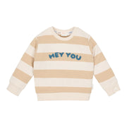 LITTLE DUTCH. Sweater Biscuit Stripe